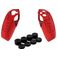 Mobigear Classic Coque Playstation 5 controller Thin Coque en Silicone Souple - Rouge