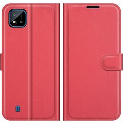 Mobigear Classic Housse Realme C11 (2020) Etui Porte-Monnaie - Rouge