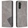 Mobigear Rhombus Slim Samsung Galaxy S25 FE Étui - Gris