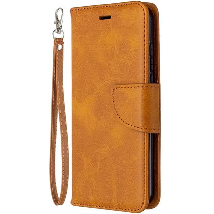 Mobigear Excellent Housse Nokia 1.3 Etui Porte-Monnaie - Cognac