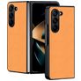 Mobigear Race Coque Samsung Galaxy Z Fold 5 Coque arrière Rigide - Orange