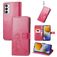 Mobigear Clover Housse Samsung Galaxy M23 Etui Porte-Monnaie - Magenta