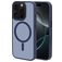 Mobiparts Hardcover iPhone 16 Pro MagSafe Plastique rigide Coque arrière - Satin Blue