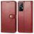 Mobigear Snap Button Housse Xiaomi 12X Etui Porte-Monnaie - Rouge