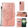 Mobigear Butterfly Housse Sony Xperia 1 IV Etui Porte-Monnaie - Rose doré