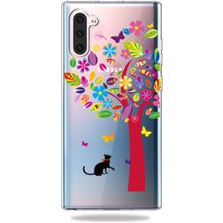 Mobigear Design Coque Samsung Galaxy Note 10 Coque arrière en TPU Souple - Arbre