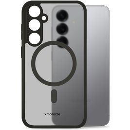 Mobilize Hybrid Coque Samsung Galaxy S26 MagSafe Coque arrière Rigide Anti-Chocs - Noir