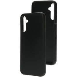 Mobiparts Classic Coque Samsung Galaxy A14 Coque arrière en TPU Souple - Matt Black