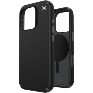 Speck Presidio2 Pro Coque iPhone 16 Pro MagSafe Coque arrière Rigide Anti-Chocs - Noir