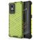 Mobigear Honeycomb Coque Realme GT Neo 3 Coque arrière Rigide Anti-Chocs - Vert