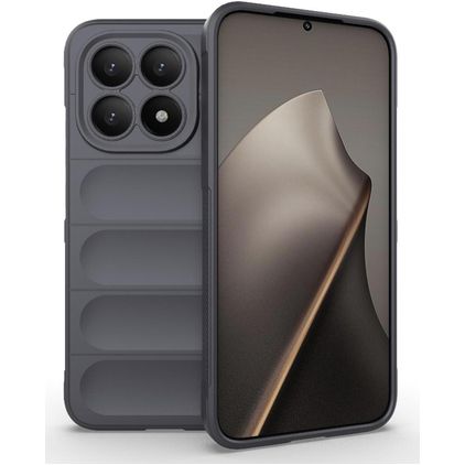 Mobigear Bumpy Coque Xiaomi 15T Coque arrière en TPU Souple - Gris