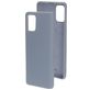 Mobiparts Coque Samsung Galaxy A71 Coque arrière en Silicone - Royal Grey
