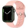 Mobigear Bumpy Bracelet Silicone Apple Watch Fermeture boucle ardillon - 42/41/40/38 mm - Rose