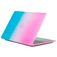 Mobigear Rainbow Matte MacBook Pro 13 Pouces (2016-2023) Coque - Bleu / Rose - Model A1706 / A1708 / A1989 / A2159 / A2289 / A2251 / A2338
