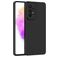 Mobigear Colors Coque Samsung Galaxy A73 Coque arrière en TPU Souple - Noir