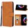 Mobigear Wallet Housse Motorola Edge 30 Neo Etui Porte-Monnaie - Marron