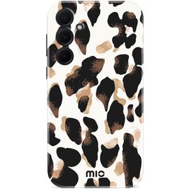 MIO Coque Samsung Galaxy A35 MagSafe Coque arrière Rigide - Leopard