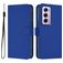 Mobigear Urban Wallet Housse OPPO Reno 12 Pro Etui Porte-Monnaie - Dark Blue