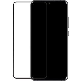 Mobilize Premium Xiaomi Mi Note 10 Lite Verre trempé Protection d'écran - Compatible Coque - Noir
