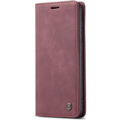 Caseme 013 Housse Samsung Galaxy A51 Etui Porte-Monnaie - Bordeaux