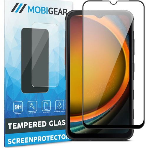 Mobigear Premium Samsung Galaxy Xcover 7 Pro Verre trempé Protection d'écran - Compatible Coque - Noir