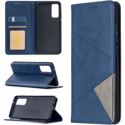 Mobigear Rhombus Slim Housse Samsung Galaxy S20 FE Etui - Bleu
