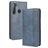 Mobigear Sensation Housse HTC Desire 20 Pro Etui Porte-Monnaie - Bleu