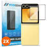 Mobigear Premium Samsung Galaxy Z Flip 5 Verre trempé Protection d'écran - Compatible Coque (Lot de 2)