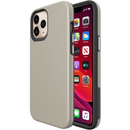 Mobigear Antislip Coque iPhone 12 Pro Max Coque arrière Rigide Anti-Chocs - Or