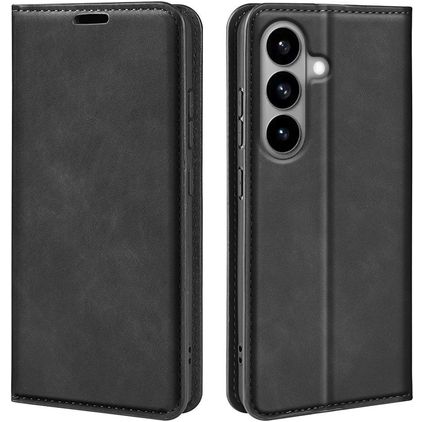 Mobigear Retro Slim Housse Samsung Galaxy S26 Etui Porte-Monnaie - Noir