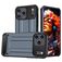 Mobigear Outdoor Coque iPhone 17 Pro Max Coque arrière Rigide Anti-Chocs - Bleu Marin