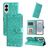 Mobigear Sunflower Housse Samsung Galaxy S25 Edge Etui Porte-Monnaie - Vert