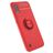 Mobigear Armor Ring Coque Samsung Galaxy A01 Coque arrière en TPU Souple Anti-Chocs avec Anneau-Support - Rouge