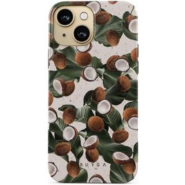 Burga Tough Coque iPhone 13 Coque arrière Rigide Anti-Chocs - Coconut Crush