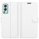 Mobigear Classic Housse OnePlus Nord 2 Etui Porte-Monnaie - Blanc
