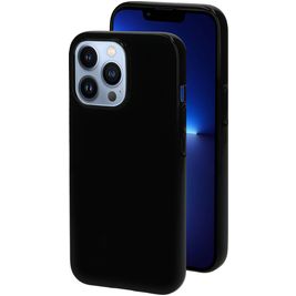 Mobiparts Classic Coque iPhone 13 Pro Coque arrière en TPU Souple - Noir