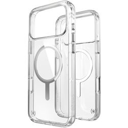 Speck Presidio Perfect Clear Transparent iPhone 17 Pro Max MagSafe Plastique rigide Coque arrière Antichoc - Transparent