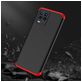 Mobigear TriGuard Coque Realme 8 Coque arrière Rigide - Noir / Rouge