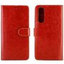 Mobigear Wallet Housse OPPO Reno 3 Pro Etui Porte-Monnaie - Marron