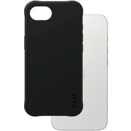 CARE by PanzerGlass Fashionable Coque iPhone 16e Coque arrière en Silicone - Samba Black