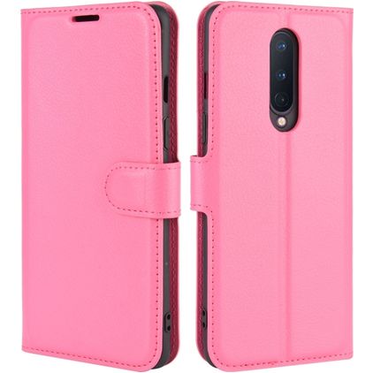 Mobigear Classic Housse OnePlus 8 Etui Porte-Monnaie - Magenta