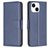 Mobigear Excellent Housse iPhone 15 Etui Porte-Monnaie - Bleu