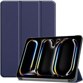 Mobigear Tri-Fold Coque iPad Pro 13 Pouces (2025) Etui - Dark Blue