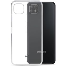 Mobilize Gelly Coque Transparente Samsung Galaxy A22 5G Coque arrière en TPU Souple - Transparent