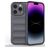 Mobigear Bumpy Coque iPhone 15 Pro Coque arrière en TPU Souple - Charcoal