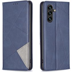 Mobigear Rhombus Slim Housse Samsung Galaxy S25 FE Etui - Bleu