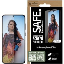 SAFE by PanzerGlass Ultra-Wide-Fit Samsung Galaxy S25 Plus Verre trempé Protection d'écran - Compatible Coque