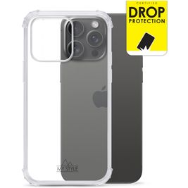 My Style Protective Flex Coque Transparente iPhone 15 Pro Max Coque arrière en TPU Souple Anti-Chocs - Transparent