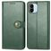 Mobigear Snap Button Xiaomi Redmi A1 4G Étui Portefeuille - Vert