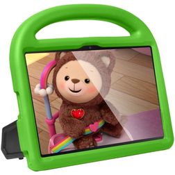 Mobigear Buddy Coque Samsung Galaxy Tab A7 (2020) Coque de tablette pour enfants avec Poignée Enfants en EVA - Vert